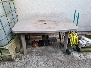 table plastique