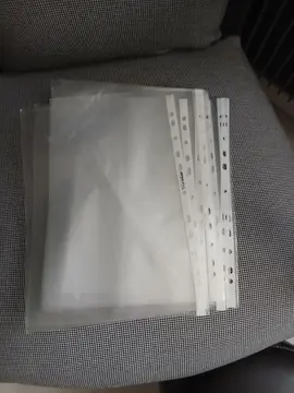 15 pochettes plastiques