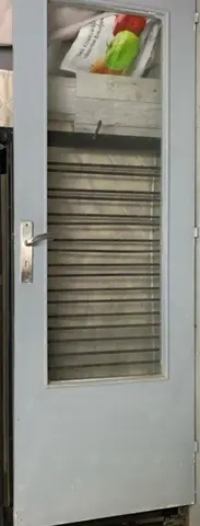 Porte vitrée