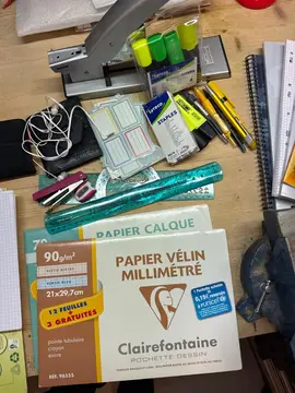 fournitures scolaires