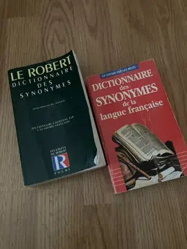 dictionnaires des synonymes