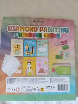 Diamand painting.