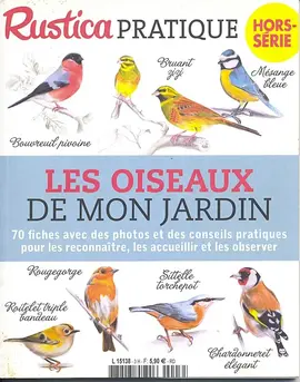 Livre sur les oiseaux du jardin.