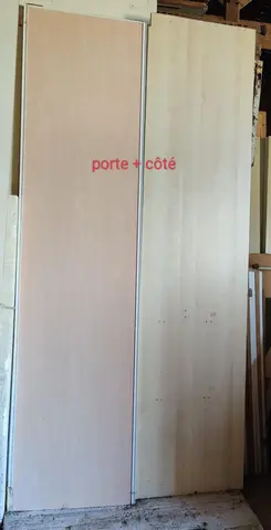 Portes coulissantes pour placard