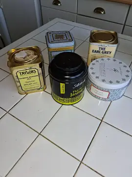 boîtes à thé