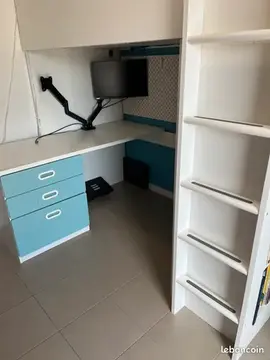 lit mezzanine pour enfant Ikea