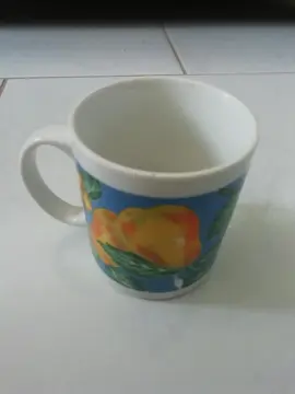 Tasse décor Poires