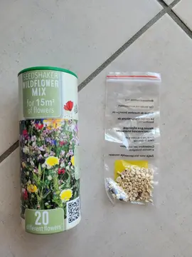 sachet de graines de fleurs