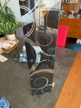 petite étagère en verre