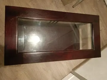 TABLE BOIS ET VERRE