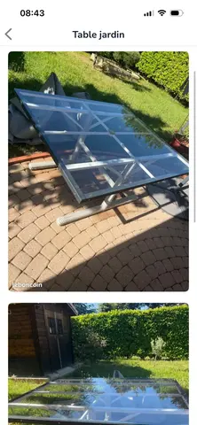 Table de jardin