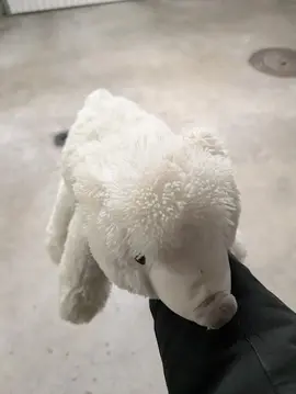 Peluche ours polaire et dauphin