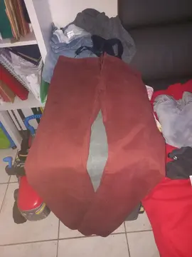jeans homme bordeaux rouille