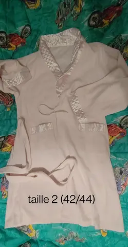 peignoir en polaire