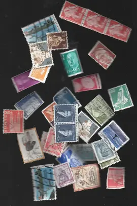 Donne lot timbres monde