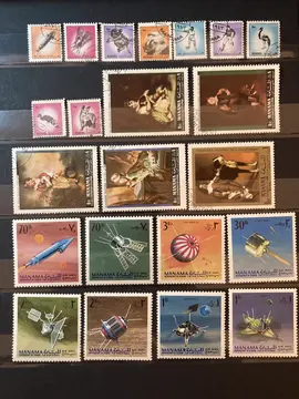 timbres MONDE - 28-02