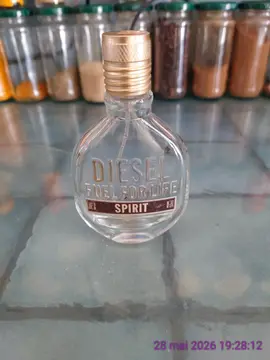 flacon parfum diesel spirit vide