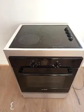 meuble table de cuisson et four électrique
