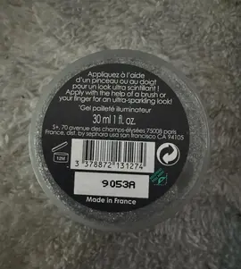 gel pailleté pour cheveux neuf