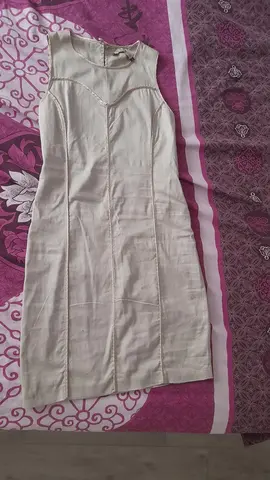 robe beige taille s