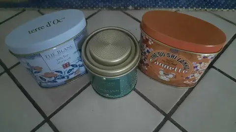 petite boîte en fer