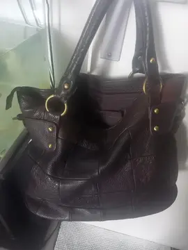 sac cuir marron