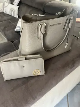 sac à main Mickael Kors gris