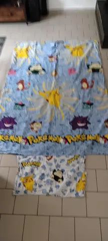 Couette Pokémon lit une personne