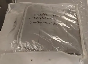 Couette lit une personne + sur-matelas