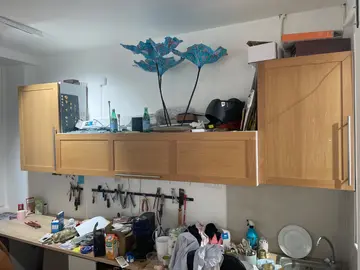 3 meubles IKEA chêne