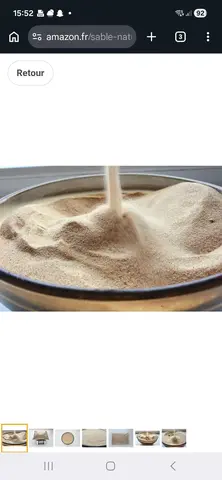 sable fin propre