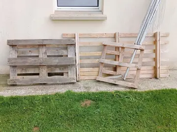 palettes en bois