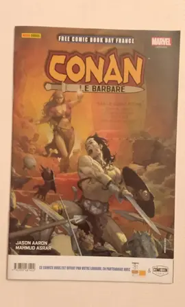 Conan Le Barbare Free Comic Book Day France 2019