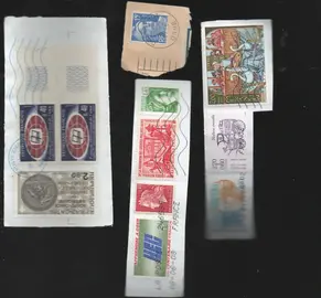 Donne lot timbres France lot 2