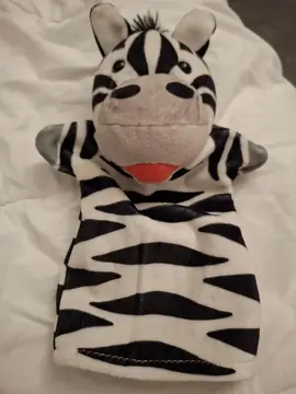 Marionnette zebre