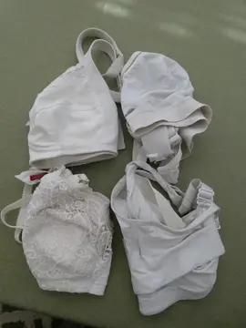 Lot de 4 soutien-gorge blancs