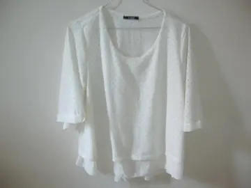 Haut blanc argent T 42