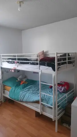 Lit superposé avec matelas