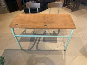 bureau en bois pour enfant