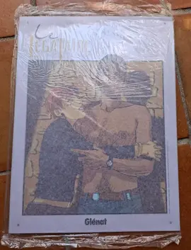 Le légataire plaque métallique émaillée 30x40