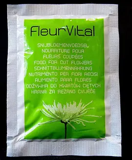 Poudre de conservation de fleurs coupées