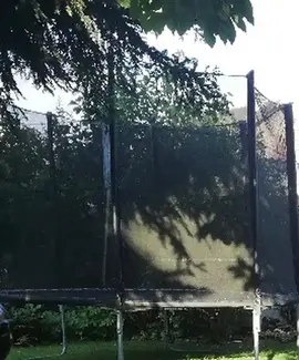 trampoline demonté sans le filet