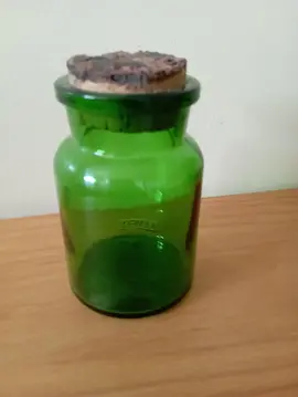 petit bocal vert