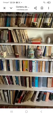 don de livres et diapositive