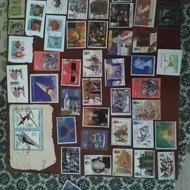 donne timbres étrangers 1lot part envoie n28