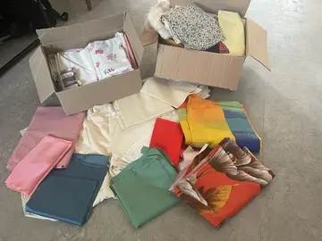 Lot de coupons de tissu