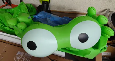 Donne piscine grenouille