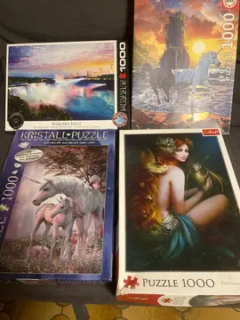 4 puzzles 1000 pièces