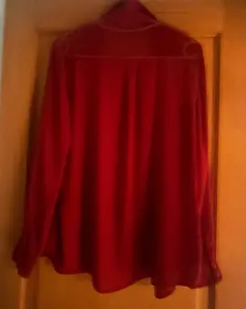 chemisier rouge camaïeu taille SM