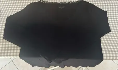 haut manche longue noir camaïeu taille M
